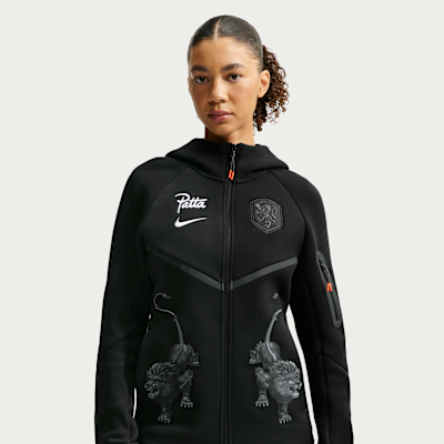 Netherlands x Patta Men's Tech Fleece Full-Zip Windrunner Hoodie